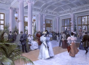 Das Vestibül des Kaiserbads (O Vestíbulo dos Banhos Imperiais)