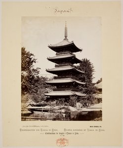 Edifícios do Templo em Asaksa em Yedo (Ido.)