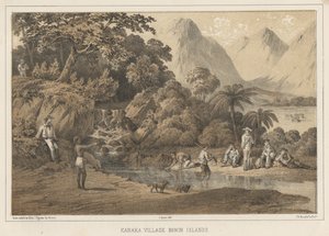 Village Village Bonin Islands, 1855