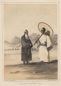 Trajes de Lew Chew, Classe Média, 1855