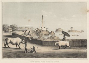 Casa Clara, Ponto de Galle, Ceilão, 1855