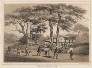 Tshan-Di-Coo-Sah, Lew Chew, 1855 (litografia) de Wilhelm Joseph Heine