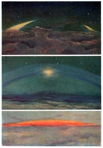 Anéis do planeta Saturno, c1880 (gravura)