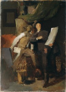 Os críticos de Wilhelm Maria Hubertus Leibl