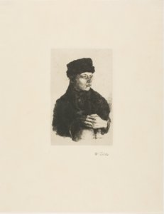 Menino camponês com jarro de Wilhelm Maria Hubertus Leibl