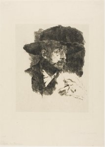 O Fumante de Wilhelm Maria Hubertus Leibl