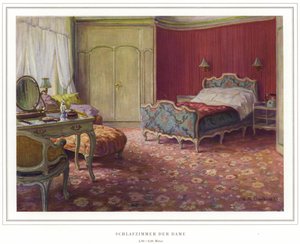 Negócio dos fabricantes de tapetes Halbmond-Teppichfabrik Von Koch Und Te Kock (cor litho) de Wilhelm Ludwig Heinrich Claudius