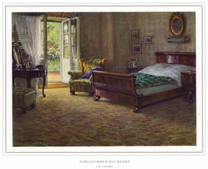 Negócio dos fabricantes de tapetes Halbmond-Teppichfabrik Von Koch Und Te Kock (cor litho) de Wilhelm Ludwig Heinrich Claudius