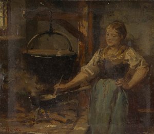 Interior rural de Wilhelm Marc