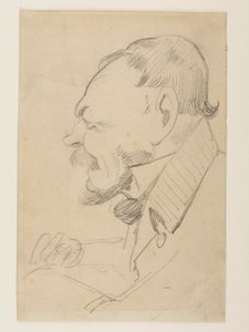 Caricatura de Gottlieb Bindesbøll