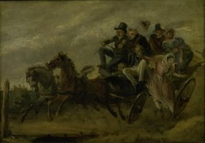 Episódio de Ludvig Holberg: The Journey to the Miraculous Spring de Wilhelm Marstrand