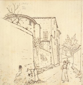 Gade i Rom de Wilhelm Marstrand