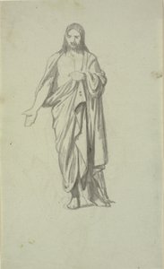 Cristo depois da ressurreição de Wilhelm Marstrand