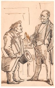 Krog e Simon Levi de Wilhelm Marstrand