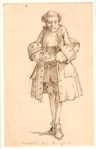 "Magister Rosiflengius" (O Naufrágio Feliz) de Wilhelm Marstrand