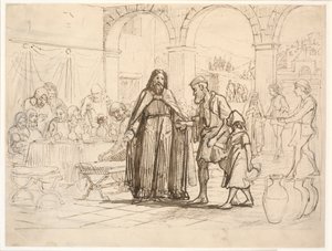 A Parábola A Grande Ceia de Wilhelm Marstrand