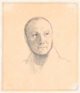 Retrato de Christian Waagepetersen, comerciante de vinhos, conselheiro, agente judicial de Wilhelm Marstrand