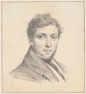 Retrato de C. Købke de Wilhelm Marstrand