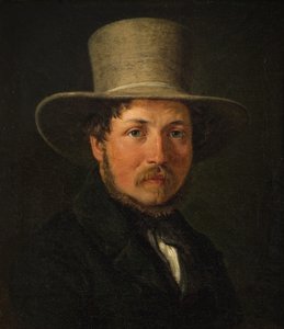 O Pintor Christen Kobke de Wilhelm Marstrand