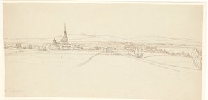 Vista para Mora em Dalarne de Wilhelm Marstrand