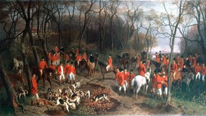 Elizabeth at the Hunt, final do século XIX