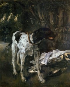 O guarda de Wilhelm Trübner