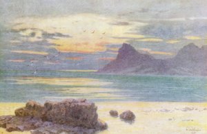 Hout Bay e Hangberg (litografia a cores)