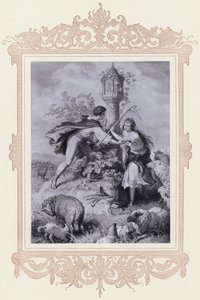 Haideroslein (litho) de Wilhelm von (after) Kaulbach