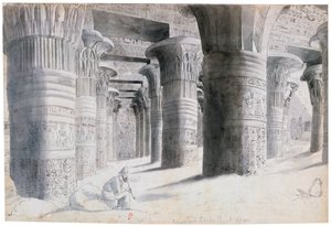 "Pórtico de Esuch, Egipto", 1822 de Wilkinson
