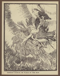 Ícaro alemão, ou Lugar ao Sol (litho)