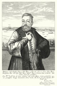 Adam Kazanowski, fidalgo polaco-lituano (gravura) de Willem (c.1597 1660) Hondius