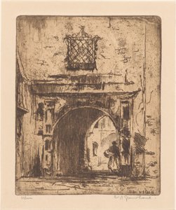 Ulm (título original sobre o objecto) de Willem Adrianus Grondhout (signed by artist)