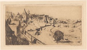 Ulm (título original no objeto) de Willem Adrianus Grondhout (signed by artist)