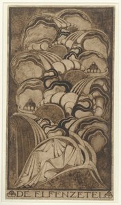De Elfenzetel (título original no objeto) de Willem Arondéus (signed by artist)