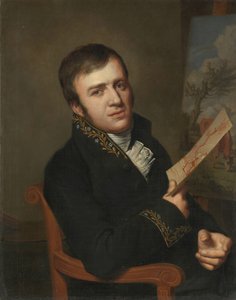 Jan (Baptista) Kobell II (1778-1814), Pintor, no Uniforme de um Membro do Instituto Real de Ciência, Literatura e Belas Artes