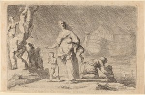 A Arca de Noé e o Dilúvio de Willem Basse