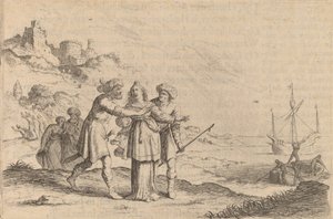 O Rapto de Europa, 1634. de Willem Basse