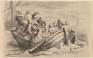 O esfaqueamento de Pompeu de Willem Basse