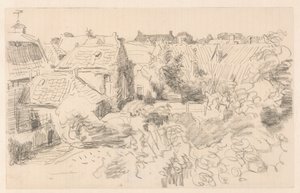 Telhados e jardins em Enkhuizen de Willem Bastiaan Tholen