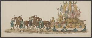 Procissão delft de 1862, terceiro grupo
Fourth Lustrum of the Royal Academy at Delft - Ao. 1862 - Desfile com fantasia (título da série sobre o objecto)
