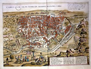 Cairo. Atlas de Wilhelm Blaeu, Amsterdam 1630. de Willem Blaeu