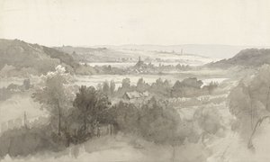 Vista de um vale de Willem Bodeman