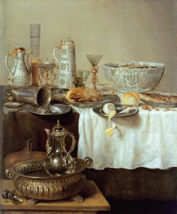 Café da manhã ainda vida, 1638