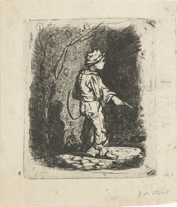 Rapaz com argola de Willem Cornelis van Dijk