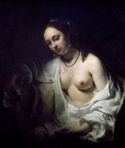 Bathsheba recebendo carta de David, por Willem Drost