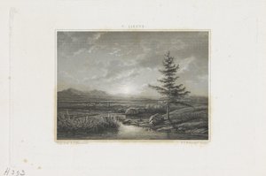 Paisagem com um riacho de Willem Frederik Wehmeyer
