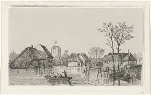 Inundação em Beesd, 1855