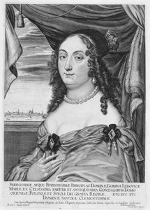Maria Ludwiga Gonzaga (1611-67) Rainha da Polônia, 1649