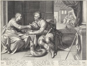 Esau vende o seu direito de primogénito a Jacob