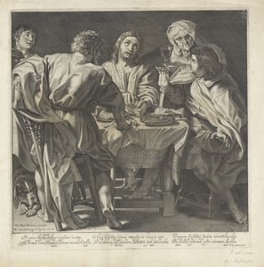 Refeição em Emaús de Willem Isaacsz. van Swanenburg
